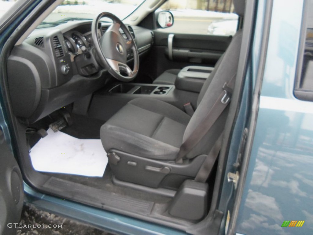 2007 Silverado 1500 LT Z71 Extended Cab 4x4 - Blue Granite Metallic / Ebony Black photo #12
