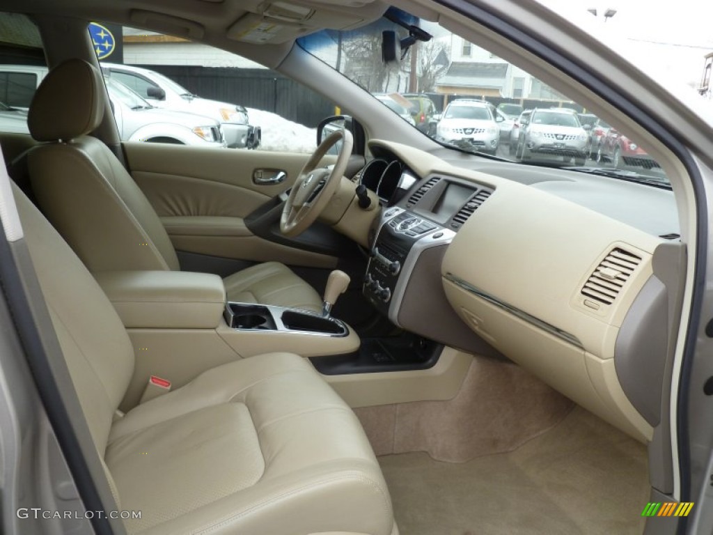 2010 Murano SL AWD - Tinted Bronze Metallic / Beige photo #14