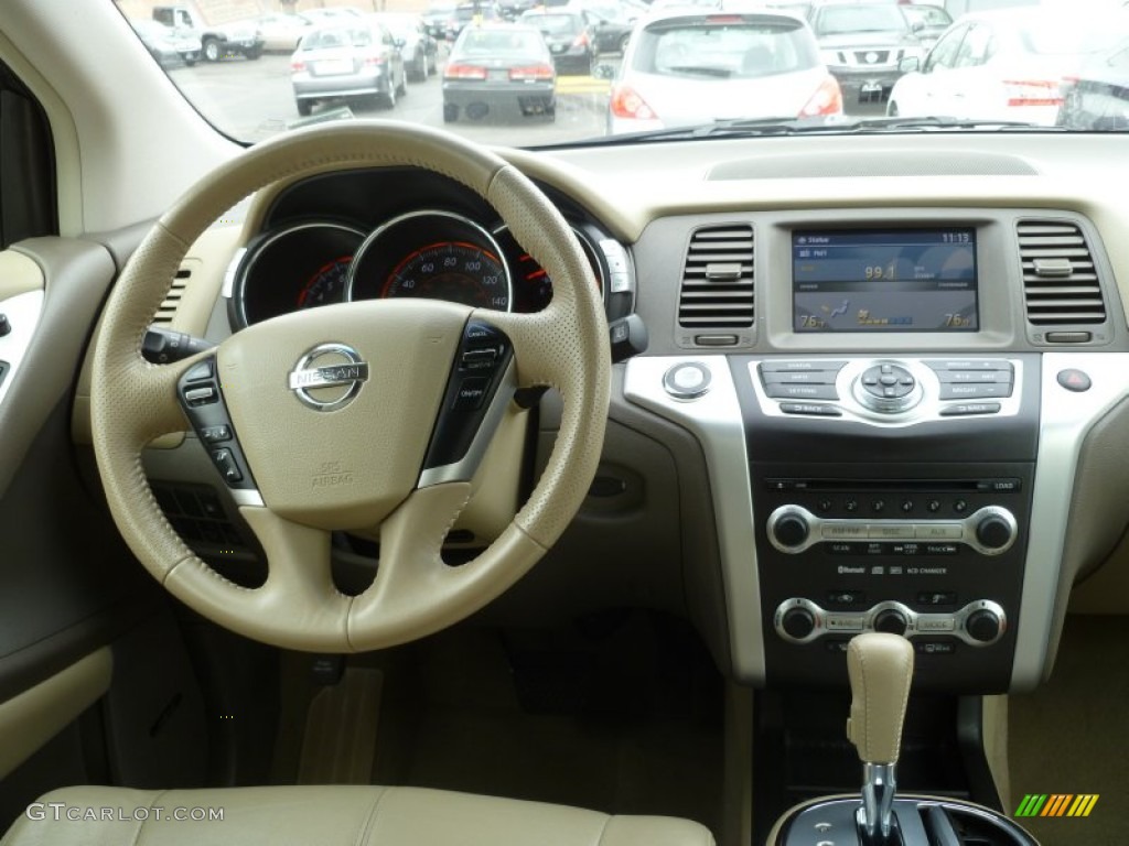 2010 Murano SL AWD - Tinted Bronze Metallic / Beige photo #17