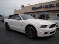 2013 Performance White Ford Mustang GT Premium Convertible  photo #2