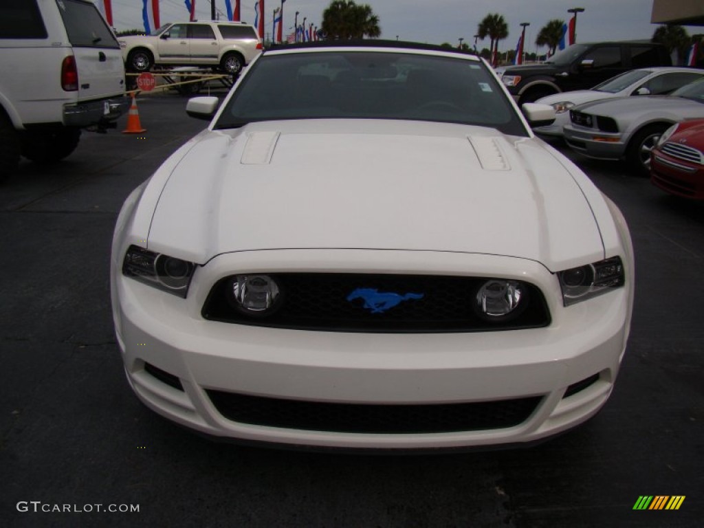 Performance White 2013 Ford Mustang GT Premium Convertible Exterior Photo #77738064