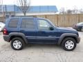 2003 Patriot Blue Pearl Jeep Liberty Sport 4x4  photo #5