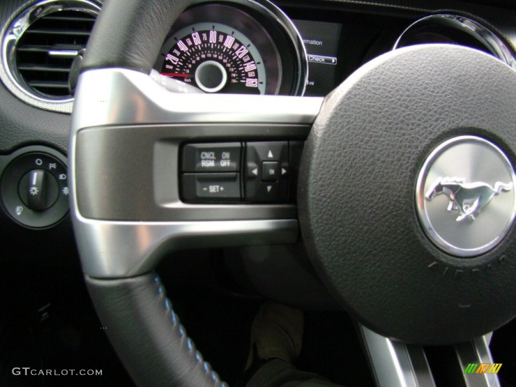 2013 Ford Mustang GT Premium Convertible Controls Photo #77738432