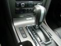 2013 Ford Mustang Charcoal Black/Grabber Blue Accent Interior Transmission Photo