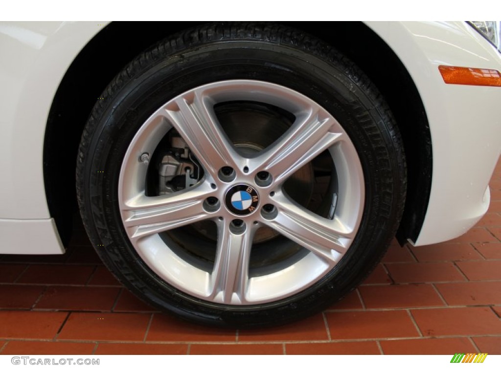 2013 3 Series 328i xDrive Sedan - Alpine White / Black photo #6