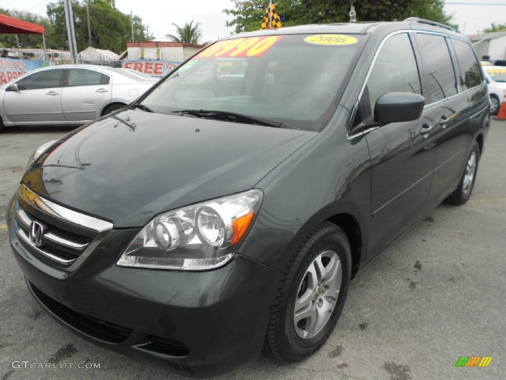Sage Brush Pearl 2006 Honda Odyssey EX-L Exterior Photo #77739489