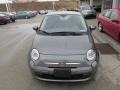 2012 Grigio (Grey) Fiat 500 Pop  photo #4