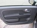 Tessuto Grigio/Nero (Grey/Black) 2012 Fiat 500 Pop Door Panel