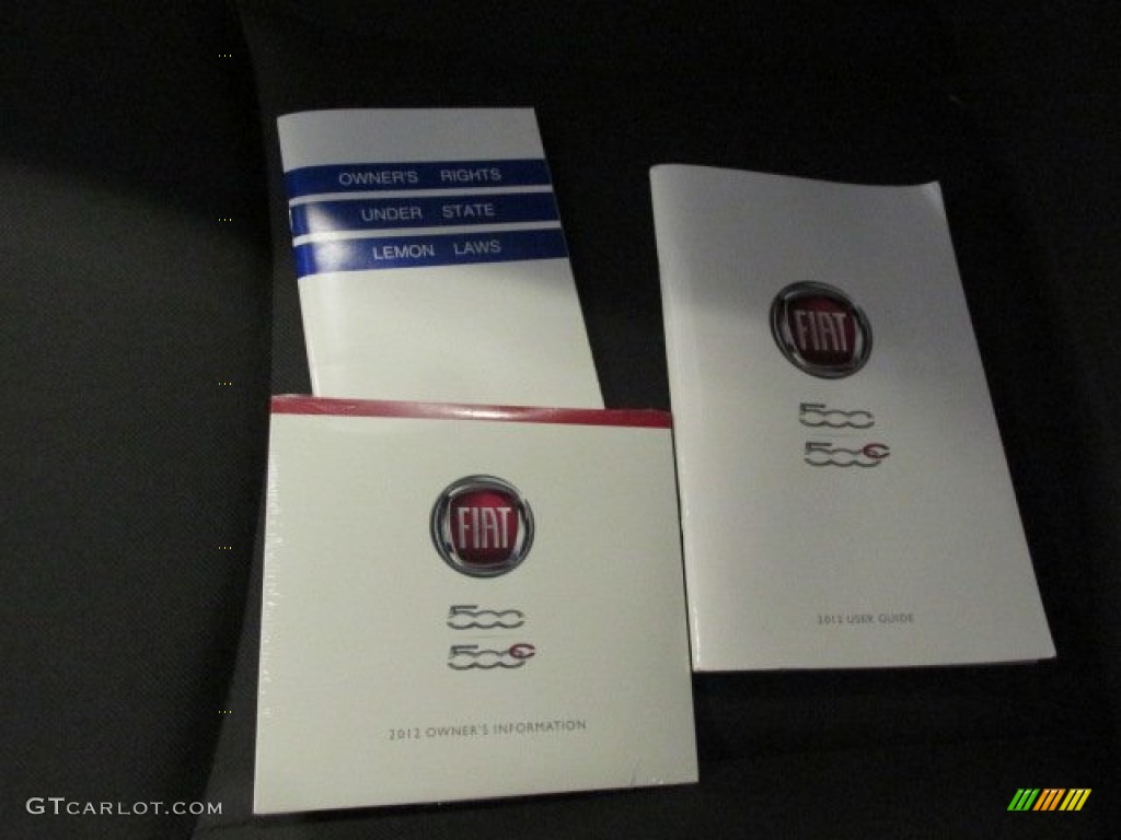 2012 Fiat 500 Pop Books/Manuals Photo #77739792