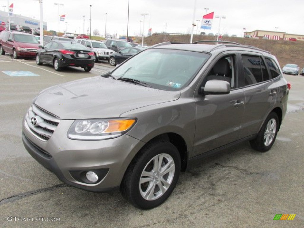 Mineral Gray 2012 Hyundai Santa Fe SE V6 AWD Exterior Photo #77739975