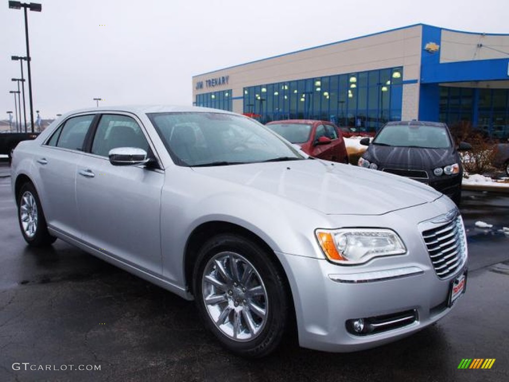 2012 300 Limited - Bright Silver Metallic / Black photo #2