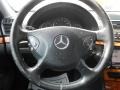 2004 Mercedes-Benz E Black Interior Steering Wheel Photo