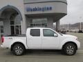 Avalanche White - Frontier Pro-4X Crew Cab 4x4 Photo No. 2
