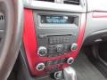 2010 Ford Fusion Charcoal Black/Sport Red Interior Controls Photo