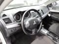 Black 2010 Mitsubishi Lancer ES Interior Color