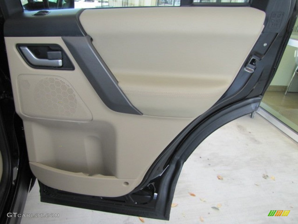 2010 Land Rover LR2 HSE Almond Door Panel Photo #77741649