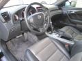 2008 Acura TL Ebony/Silver Interior Prime Interior Photo