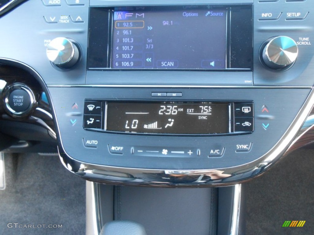 2013 Toyota Avalon XLE Controls Photo #77742258
