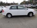 2011 Fresh Powder White Nissan Versa 1.8 S Sedan  photo #12