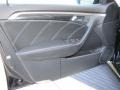 Ebony/Silver 2008 Acura TL 3.5 Type-S Door Panel