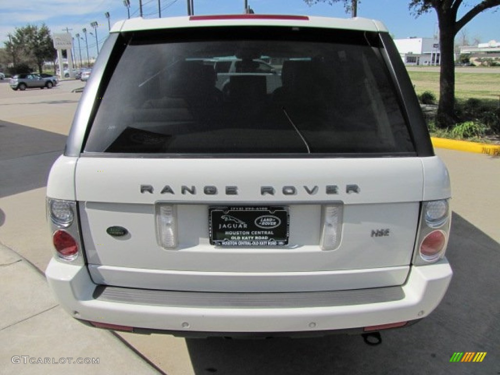 2006 Range Rover HSE - Chawton White / Sand/Jet photo #9