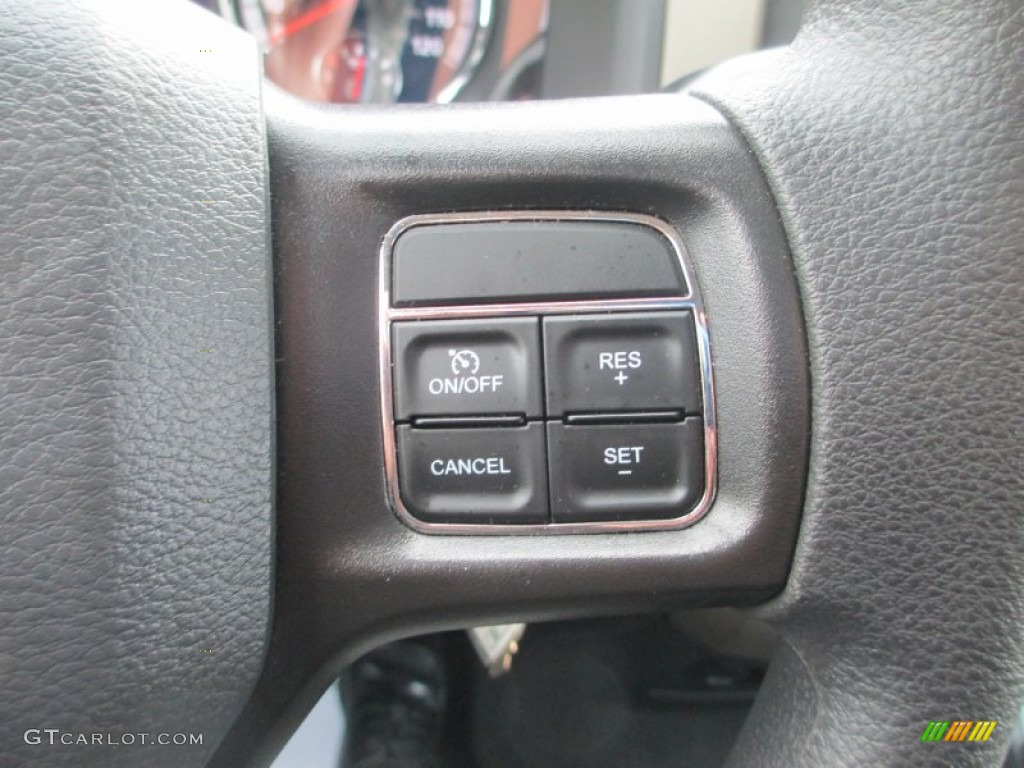 2012 Dodge Ram 1500 ST Quad Cab 4x4 Controls Photo #77743434