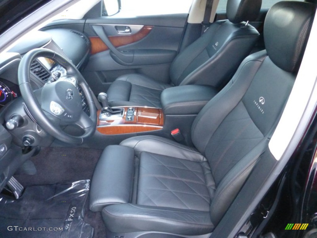 2011 Infiniti FX 50 AWD Front Seat Photos