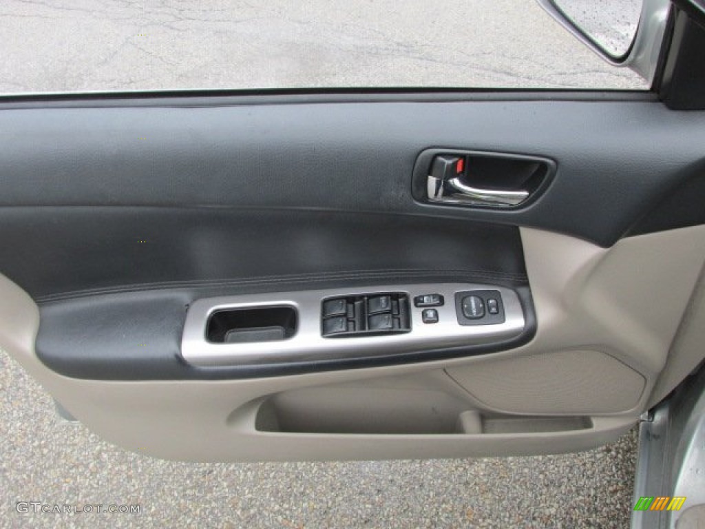 2005 Camry SE - Mineral Green Opalescent / Taupe photo #14