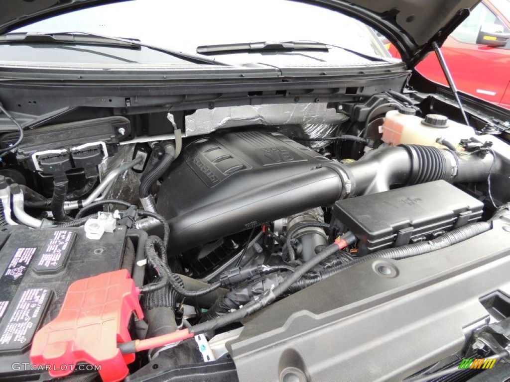 2013 Ford F150 FX4 SuperCrew 4x4 3.5 Liter EcoBoost DI Turbocharged DOHC 24-Valve Ti-VCT V6 Engine Photo #77744103