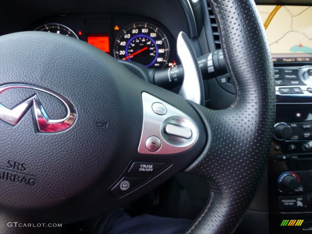 2011 FX 50 AWD - Black Obsidian / Graphite photo #29