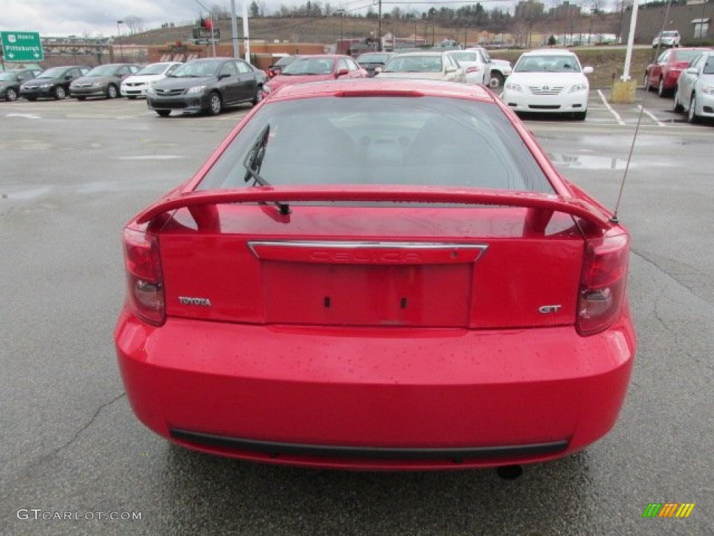 2003 Celica GT - Absolutely Red / Black/Red photo #9