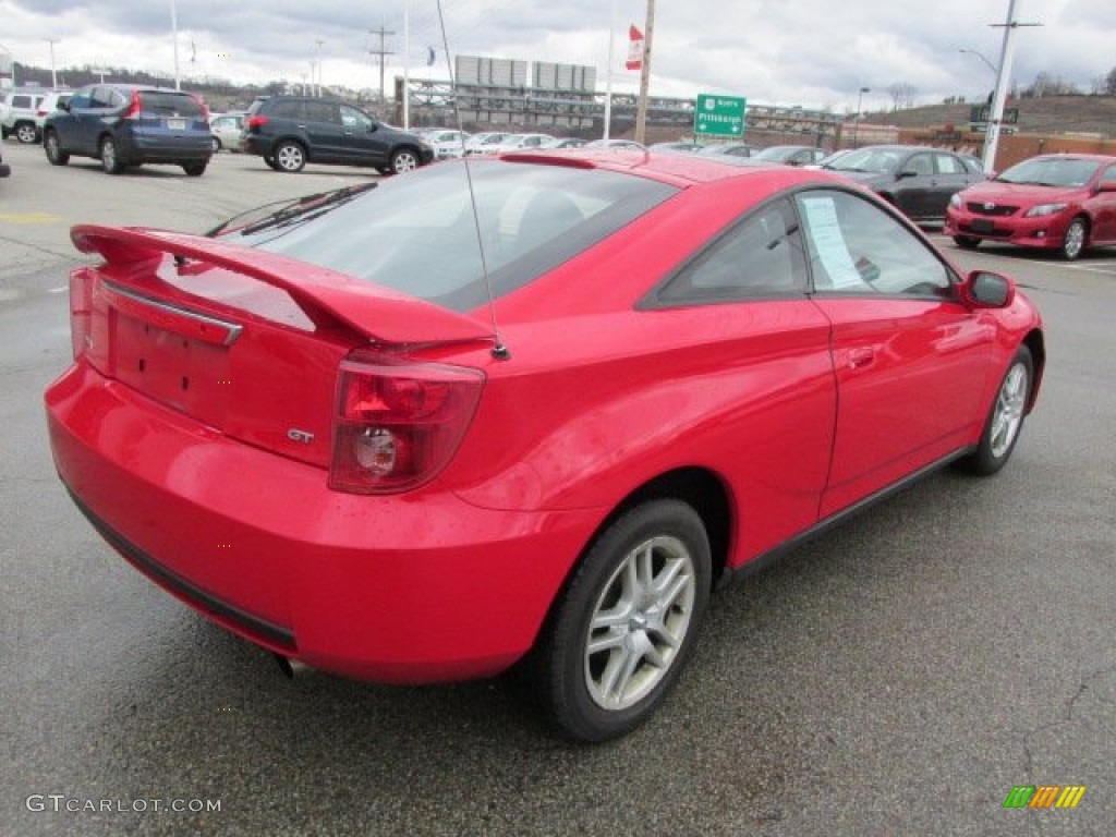 2003 Celica GT - Absolutely Red / Black/Red photo #10