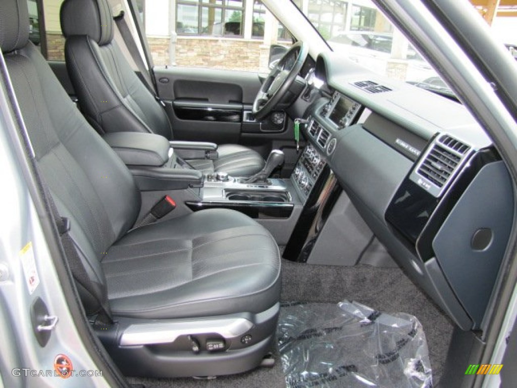 2007 Range Rover Supercharged - Zermatt Silver Metallic / Jet Black photo #21