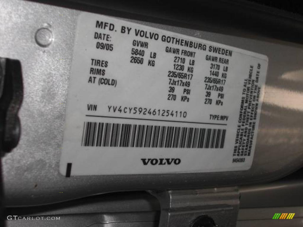 2006 XC90 2.5T - Silver Metallic / Taupe/Light Taupe photo #14