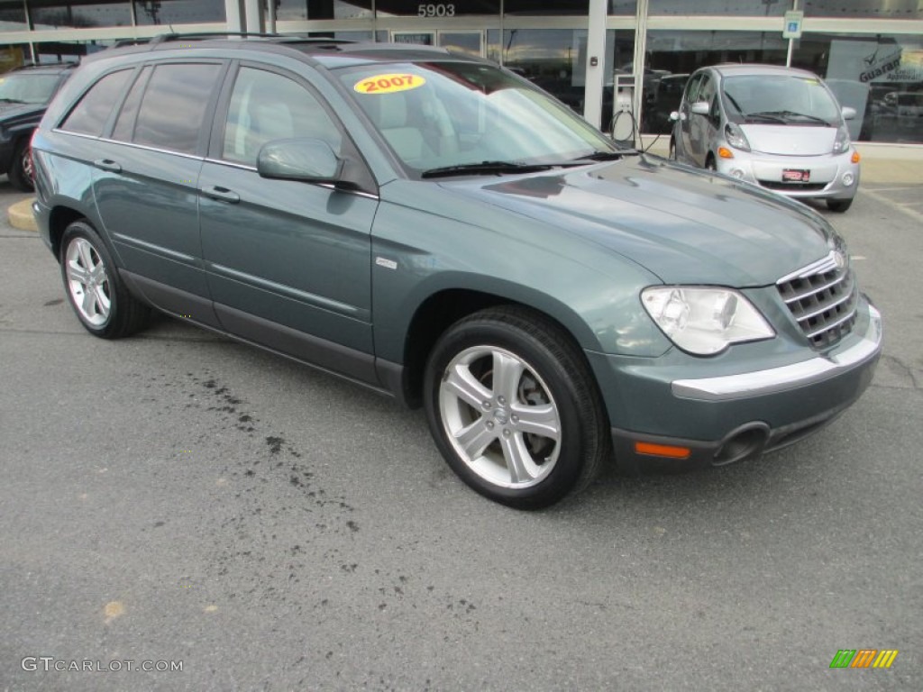 Magnesium Green Pearl 2007 Chrysler Pacifica Touring AWD Exterior Photo #77745177