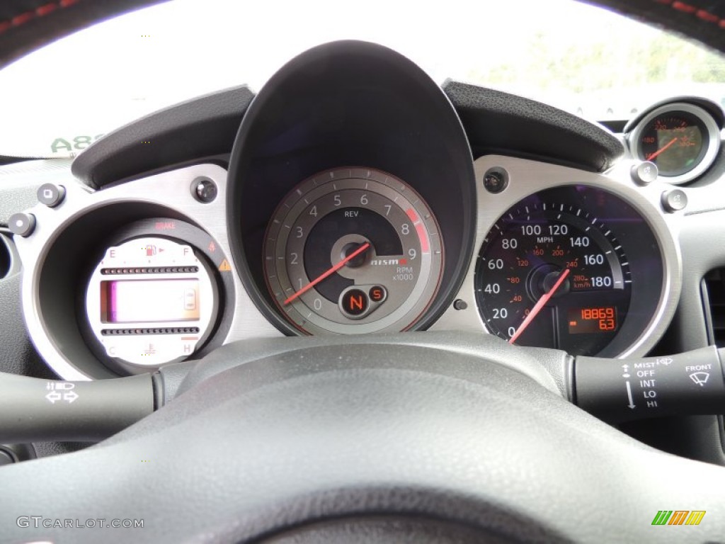 2010 Nissan 370Z NISMO Coupe Gauges Photo #77745318
