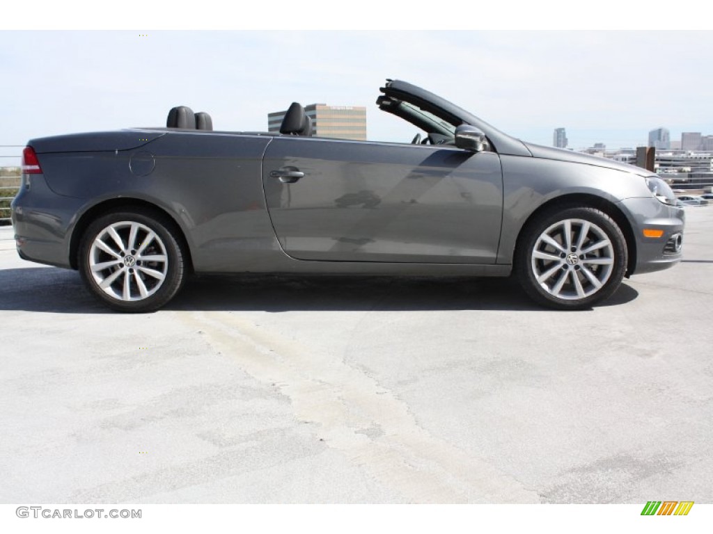 Indium Gray Metallic 2012 Volkswagen Eos Komfort Exterior Photo #77745445