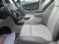 2007 Chrysler Pacifica Pastel Slate Gray Interior Front Seat Photo