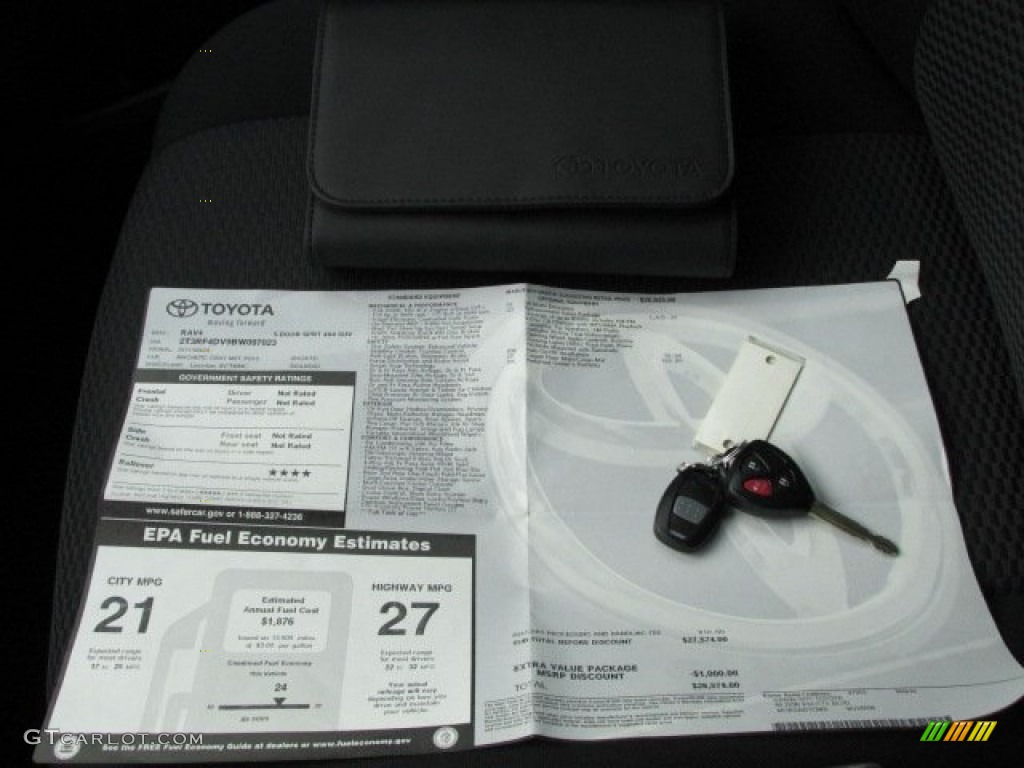 2011 Toyota RAV4 Sport 4WD Window Sticker Photo #77745558
