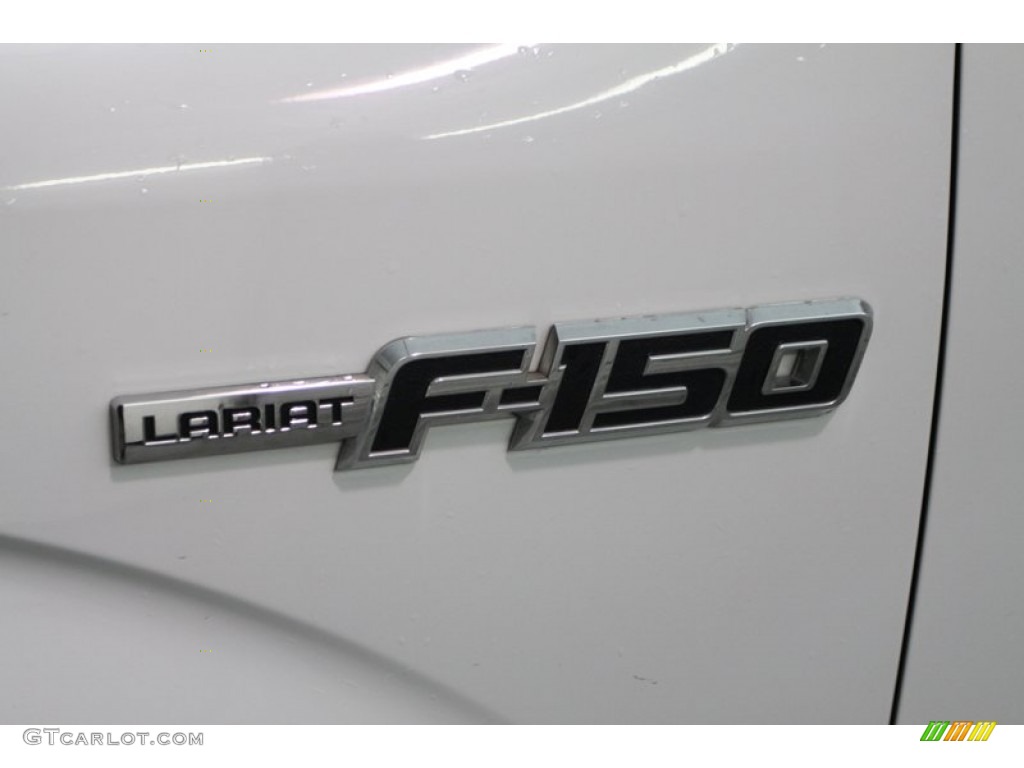 2010 F150 Lariat SuperCrew - Oxford White / Tan photo #14