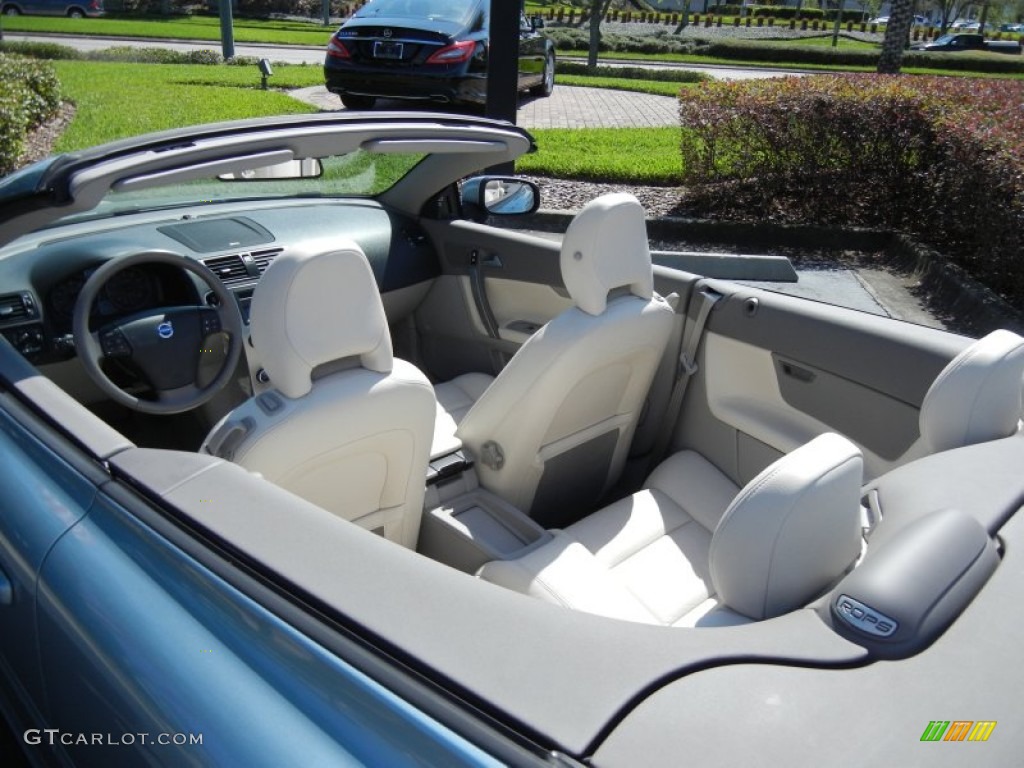 Calcite Cream Interior 2008 Volvo C70 T5 Photo #77745885