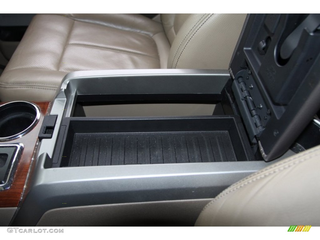 2010 F150 Lariat SuperCrew - Oxford White / Tan photo #37