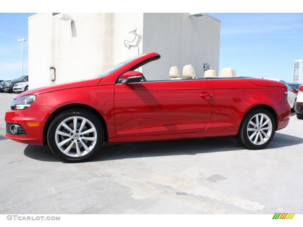 Salsa Red 2012 Volkswagen Eos Komfort Exterior Photo #77746031