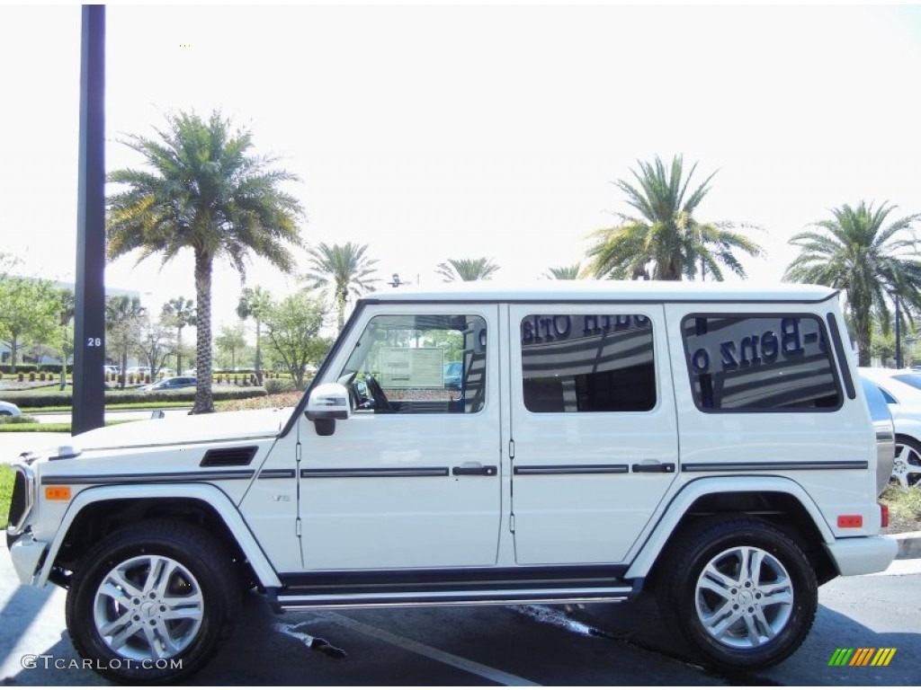 Arctic White 2013 Mercedes-Benz G 550 Exterior Photo #77746419