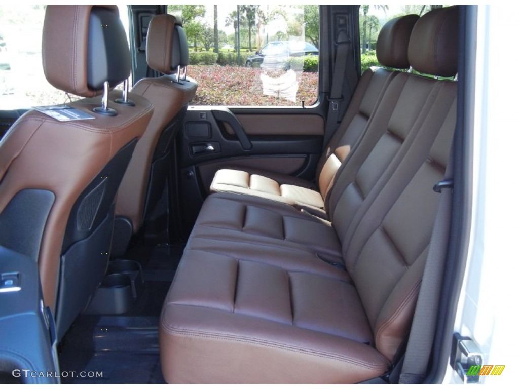 2013 Mercedes-Benz G 550 Rear Seat Photo #77746526