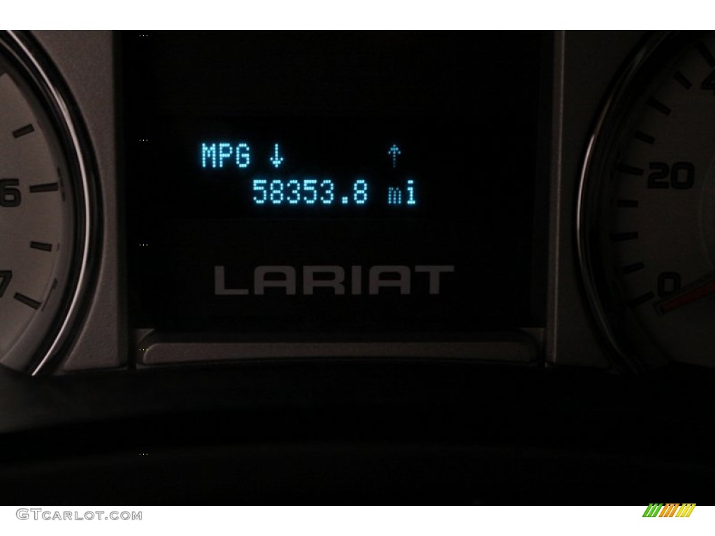2010 F150 Lariat SuperCrew - Oxford White / Tan photo #65