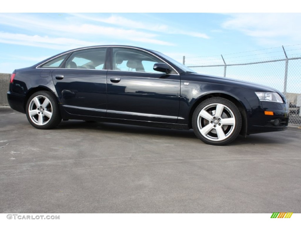 Night Blue Pearl Effect 2008 Audi A6 3.2 quattro Sedan Exterior Photo #77746803