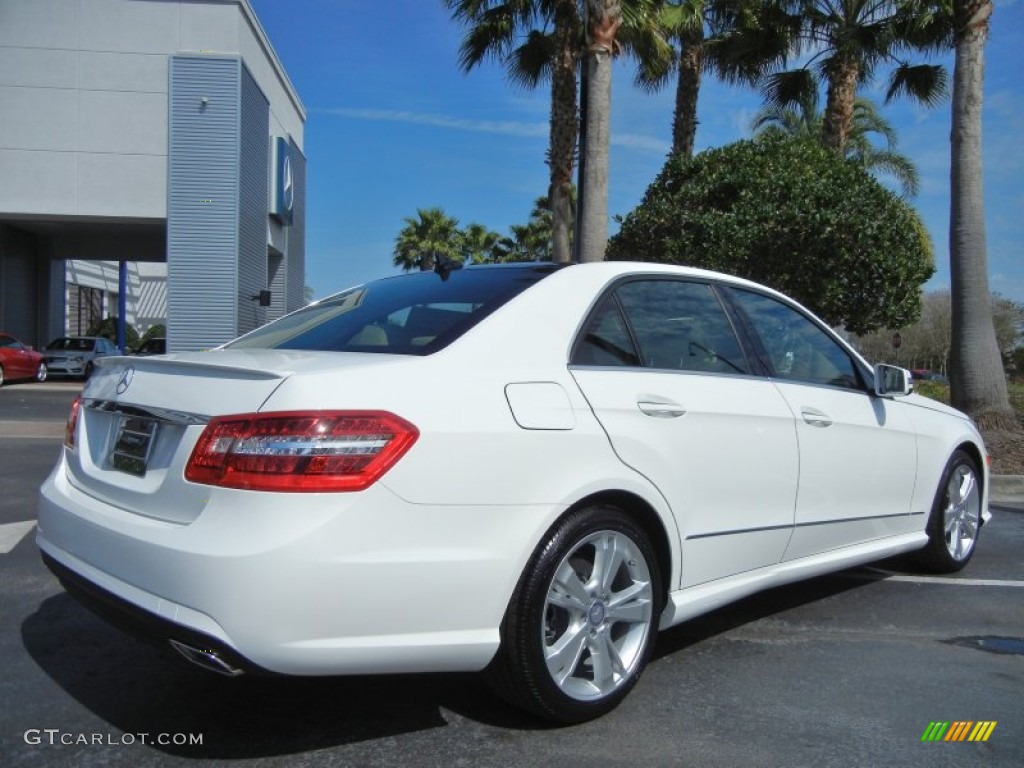 Polar White 2013 Mercedes-Benz E 350 Sedan Exterior Photo #77747438