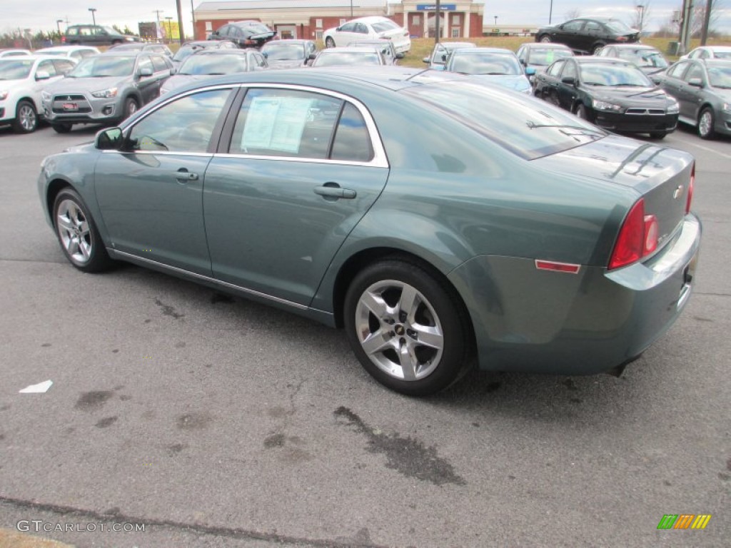 2009 Malibu LT Sedan - Silver Moss Metallic / Ebony photo #5