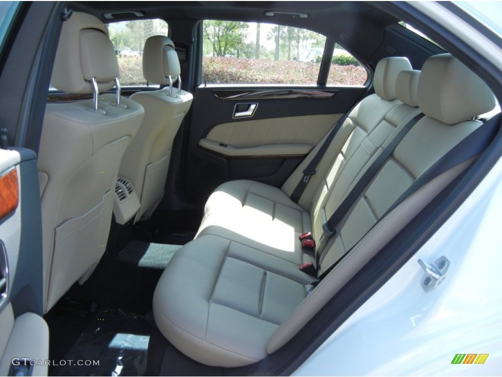 2013 Mercedes-Benz E 350 Sedan Rear Seat Photo #77747500